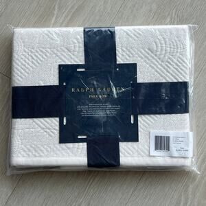 Ralph Lauren Park Row Elysia European Sham Chic Cream 26" x 26"